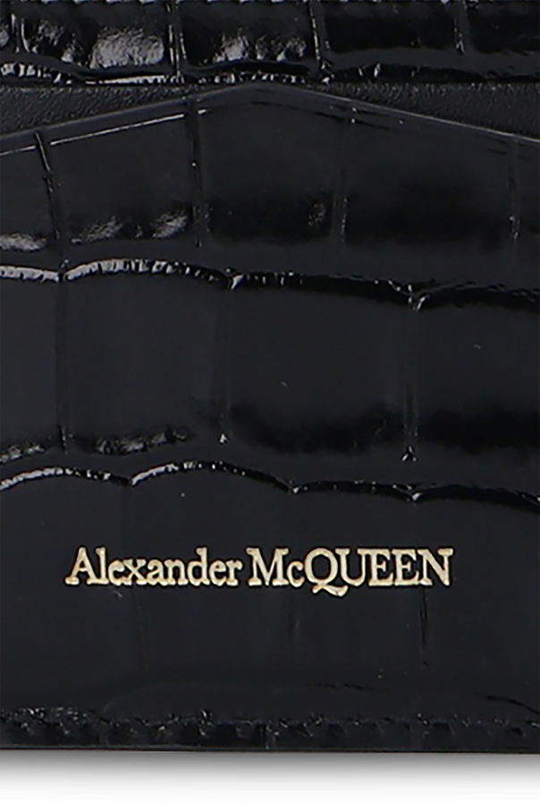 Alexander McQueen Card case with logo