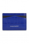 Alexander McQueen Card case with logo