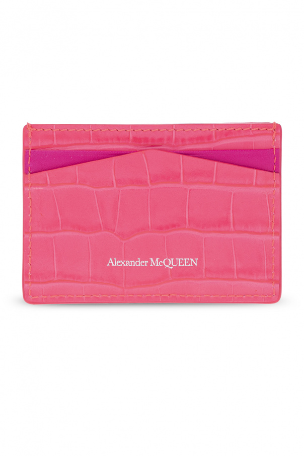Alexander McQueen leather gird alexander mcqueen belt
