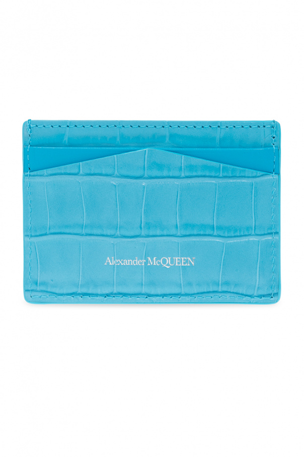 Alexander McQueen clutch with knuckle duster shaped handle alexander mcqueen bag csrdy