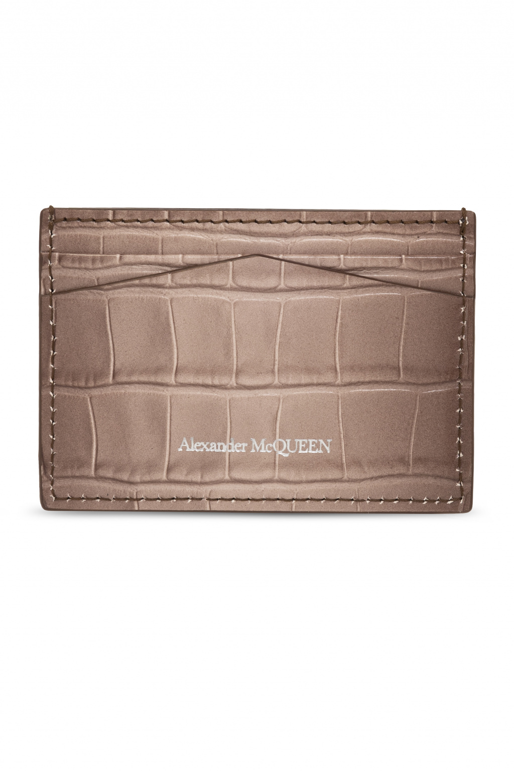 Alexander McQueen Leather card case