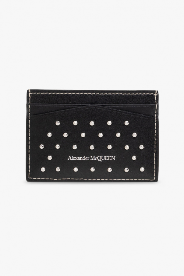 Alexander McQueen Leather card holder