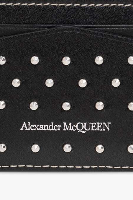 Alexander McQueen Leather card holder