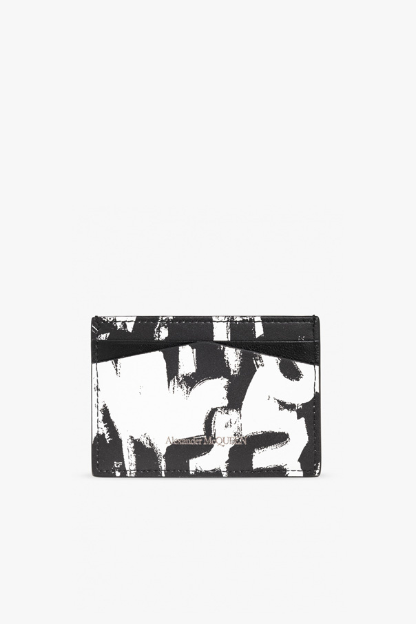 Alexander McQueen Leather card holder