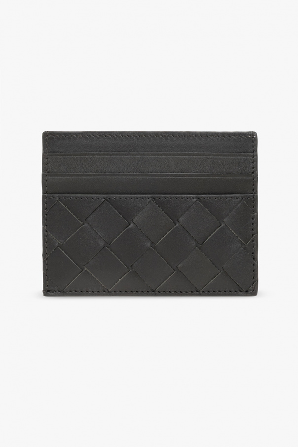 Bottega zip-up Veneta Leather card holder
