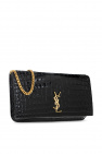 Saint Laurent BLACK iPhone holder on chain