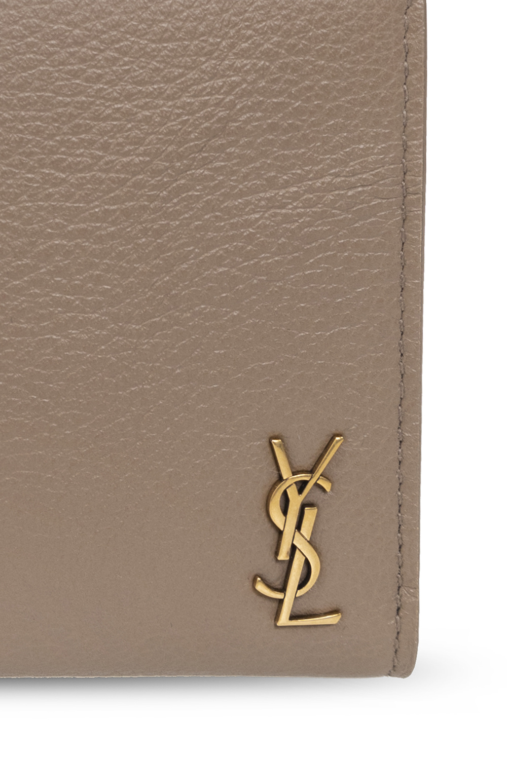 Saint Laurent Leather wallet with logo