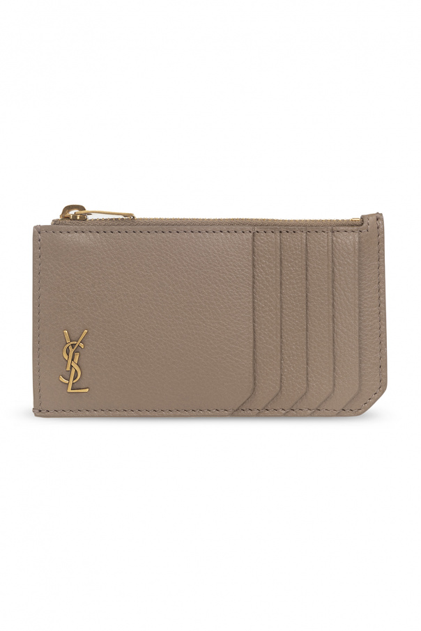 Saint Laurent Card holder with logo