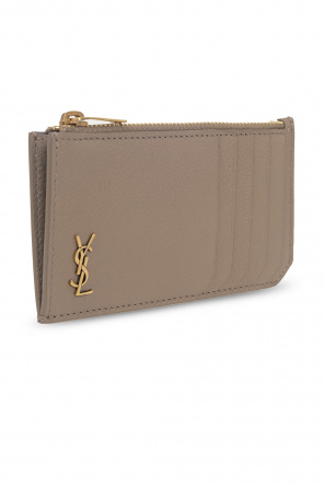 Saint Laurent Card holder with logo