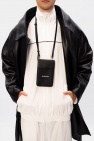 Balenciaga BLACK Phone holder with strap