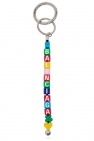 Balenciaga MULTICOLOUR Keyring with logo charm