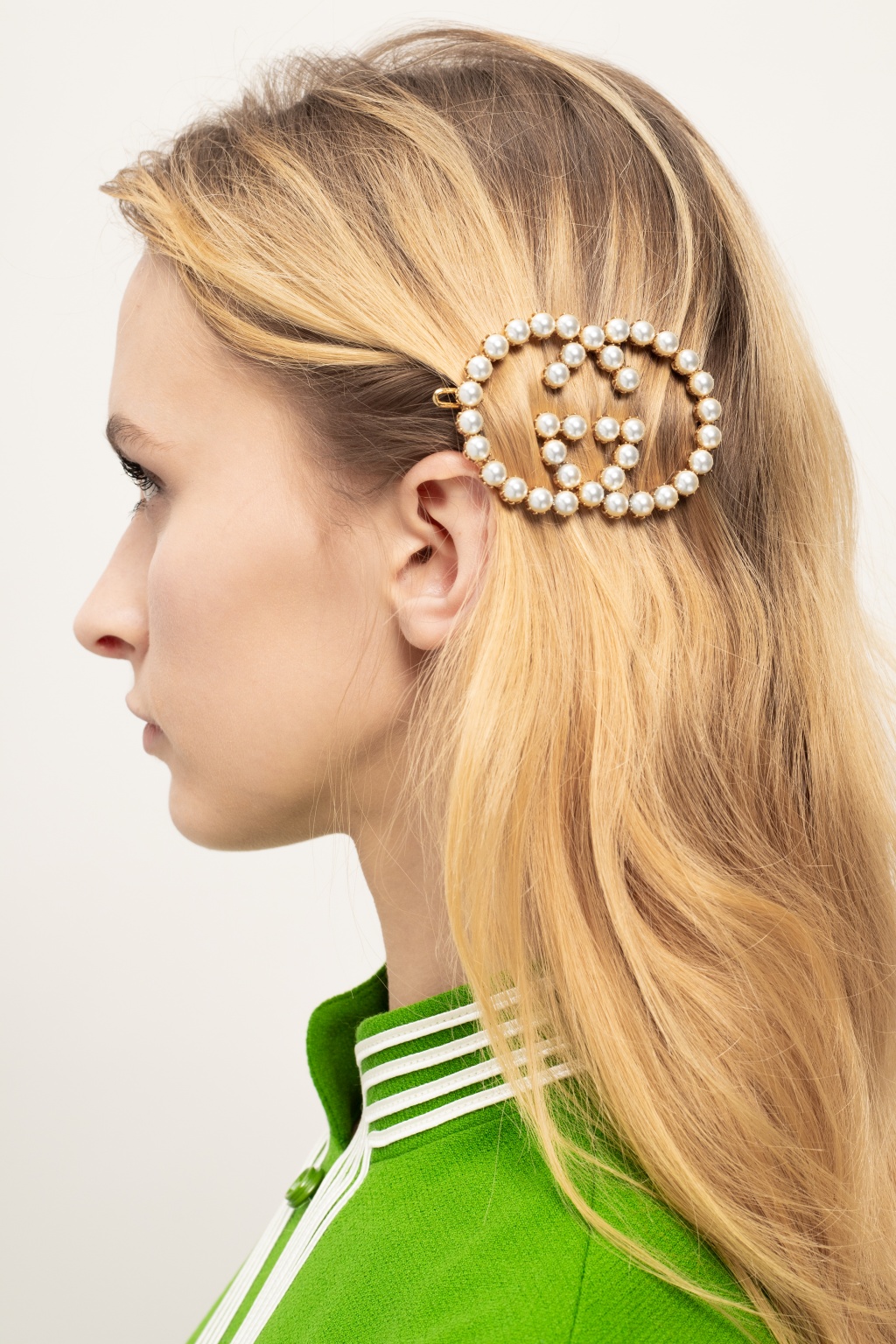 Gucci ribbon hair clip spring clip hair accessories hair pin