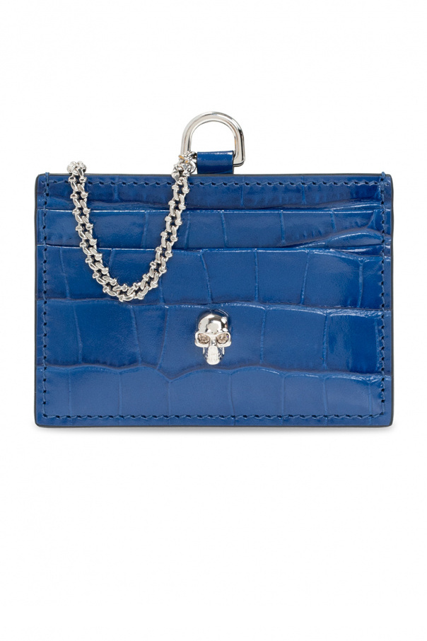 Alexander McQueen Card case on chain