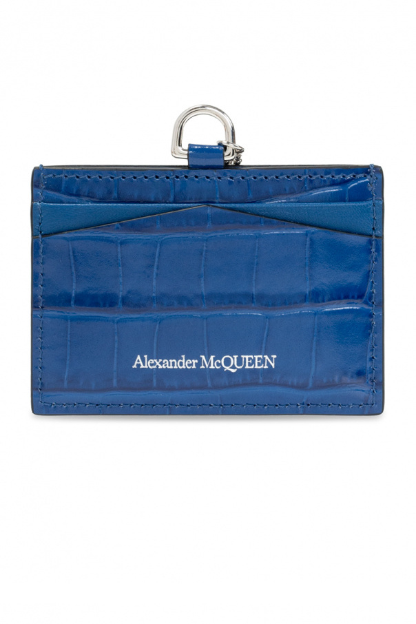 Alexander McQueen Card case on chain