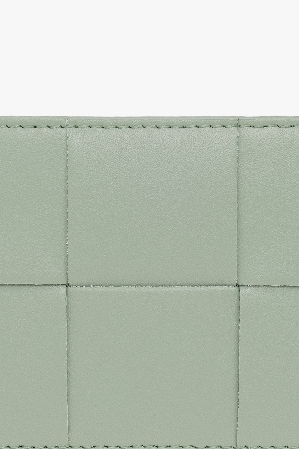 bottega White Veneta Leather card case