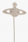 Vivienne Westwood SILVER Tie clip with logo