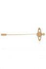 Vivienne Westwood GOLD Tie clip with logo