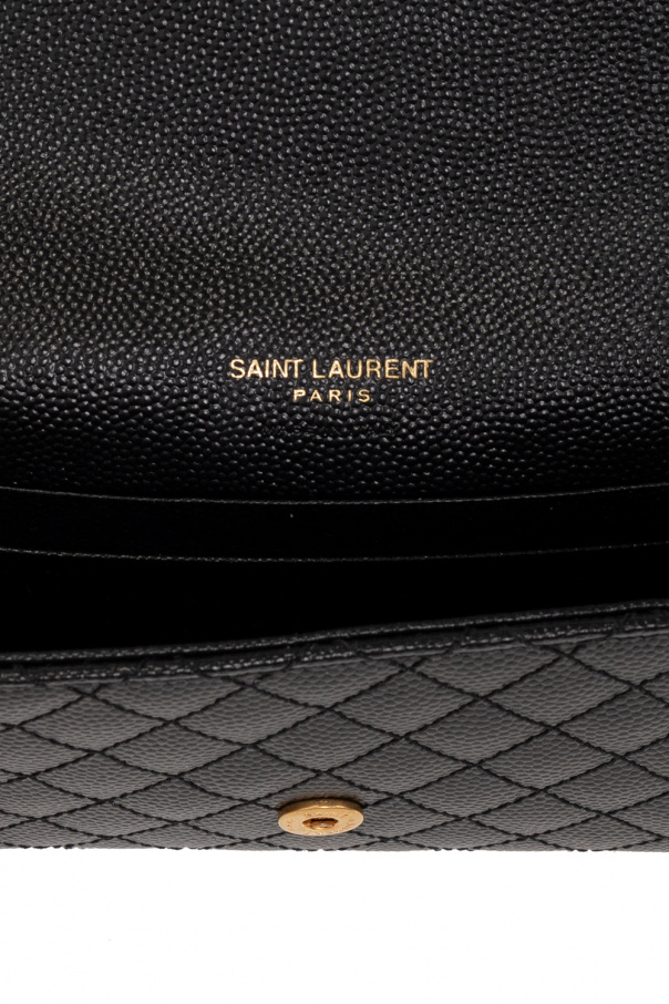 Saint Laurent ‘Envelope’ leather wallet