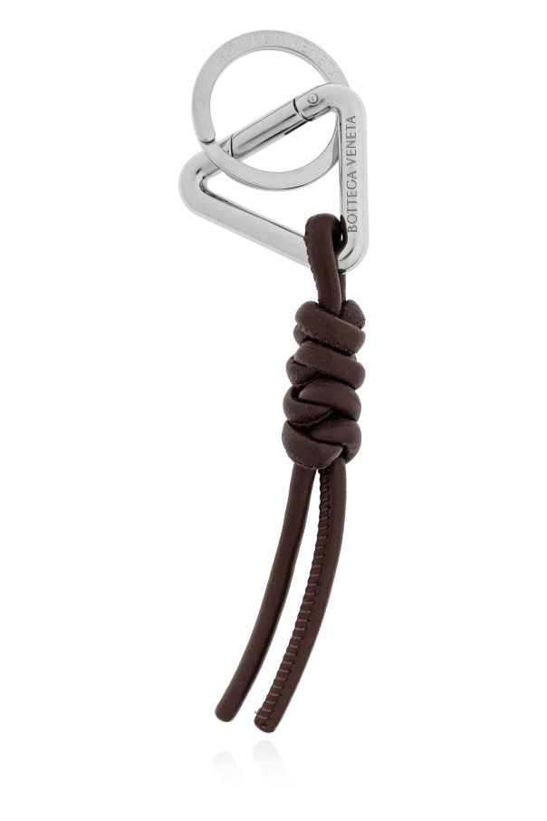 Keyring with leather strap od Bottega Veneta