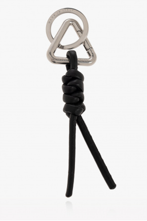 Leather keyring