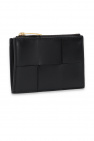 bottega handle Veneta Card case with ‘Intrecciato’ weave