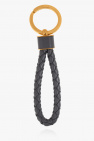 Bottega Veneta knotted chain-link keyring