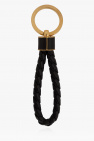 Bottega Veneta BROWN Leather keyring