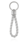 Bottega Veneta SILVER Leather keyring