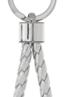 Bottega Veneta SILVER Leather keyring
