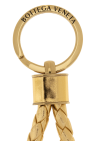 Bottega Veneta GOLD Leather keyring