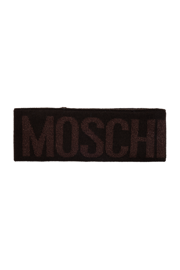 Wool headband with logo od Moschino