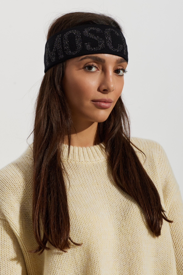 Moschino Cinta para la cabeza con logo