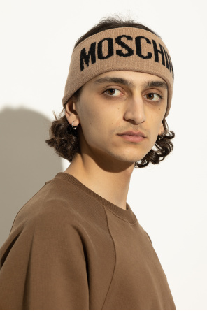 Moschino Stirnband mit Logo