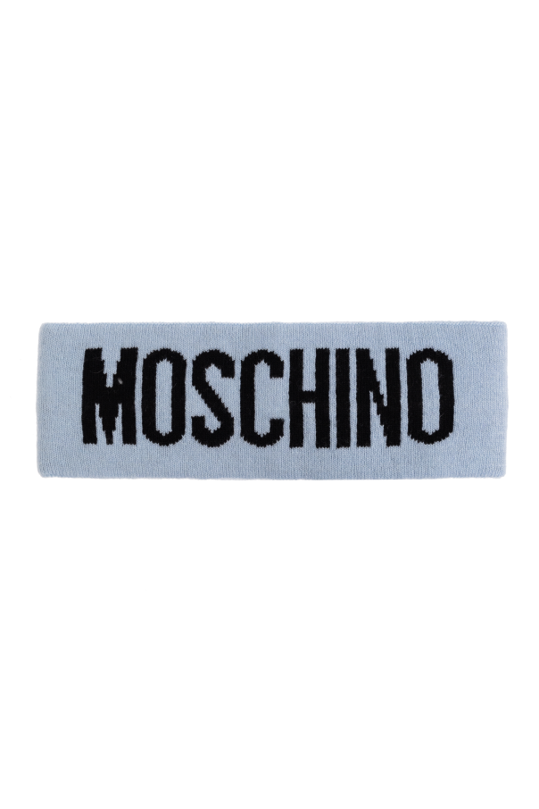 Moschino Stirnband mit Logo