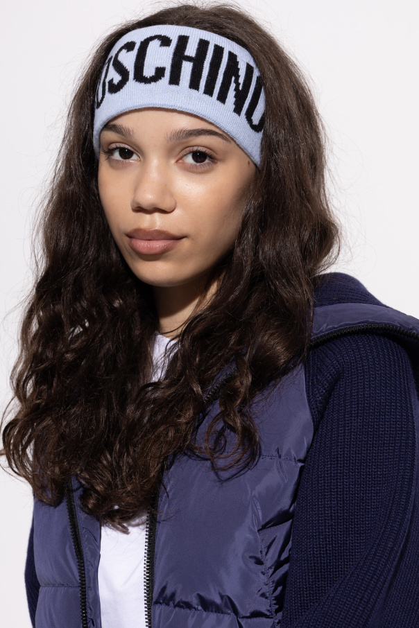Moschino Stirnband mit Logo