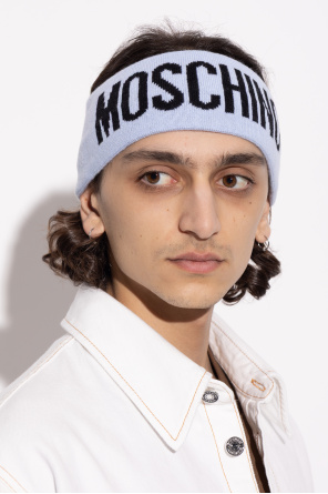 Moschino Stirnband mit Logo