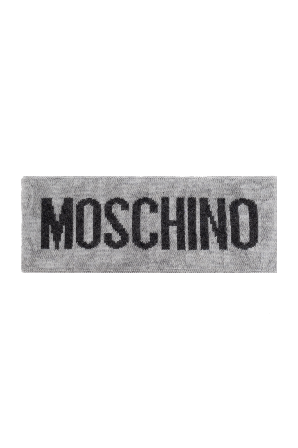 Moschino Stirnband mit Logo