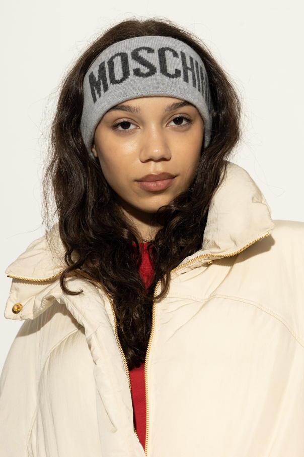 Moschino Stirnband mit Logo