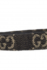 Gucci BLACK Headband with monogram