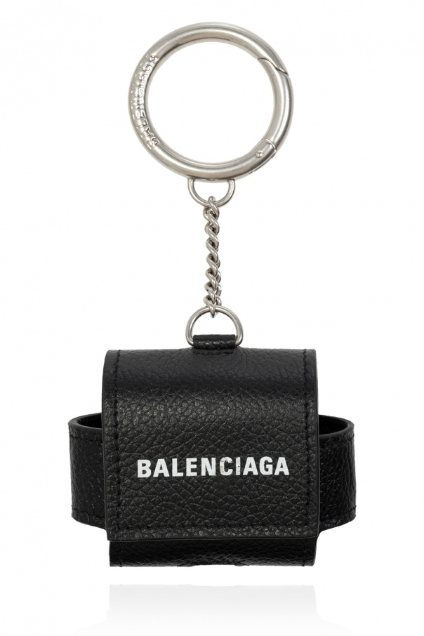 Balenciaga AirPods case with logo
