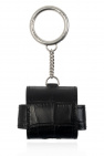 Balenciaga BLACK AirPods case with logo