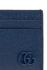 Gucci NAVY BLUE Leather card case