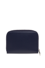 FERRAGAMO NAVY BLUE Leather wallet