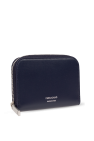 FERRAGAMO NAVY BLUE Leather wallet
