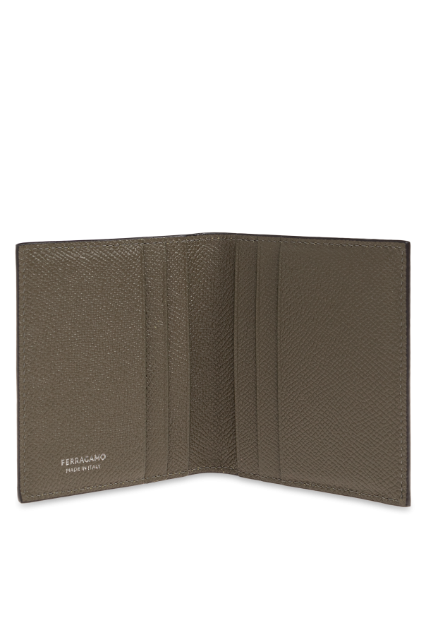 FERRAGAMO Leather card holder