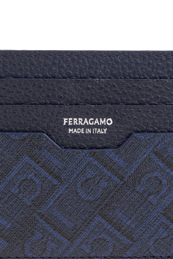 FERRAGAMO Estuche para tarjetas con logo