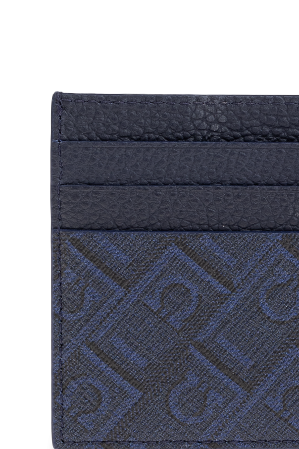 FERRAGAMO Estuche para tarjetas con logo