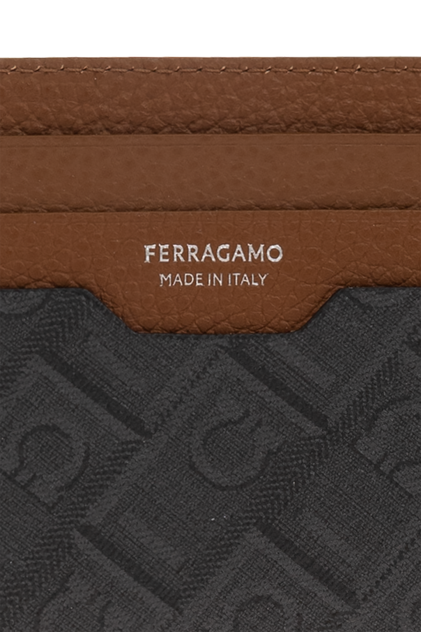 FERRAGAMO Leather card holder