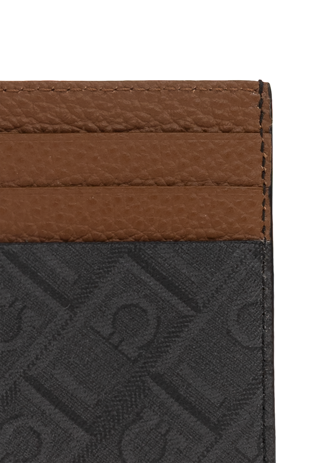 FERRAGAMO Leather card holder