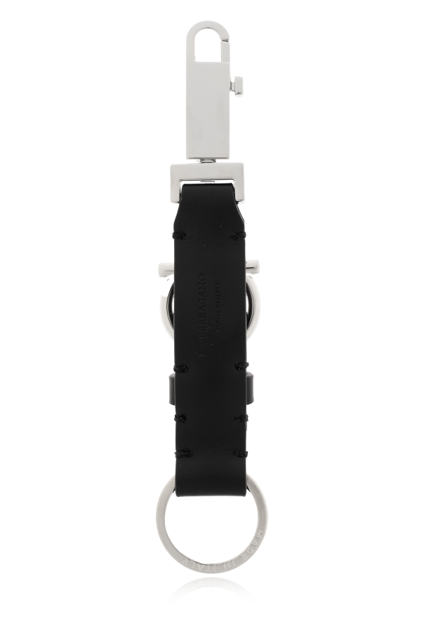 FERRAGAMO Keychain with engraved logo